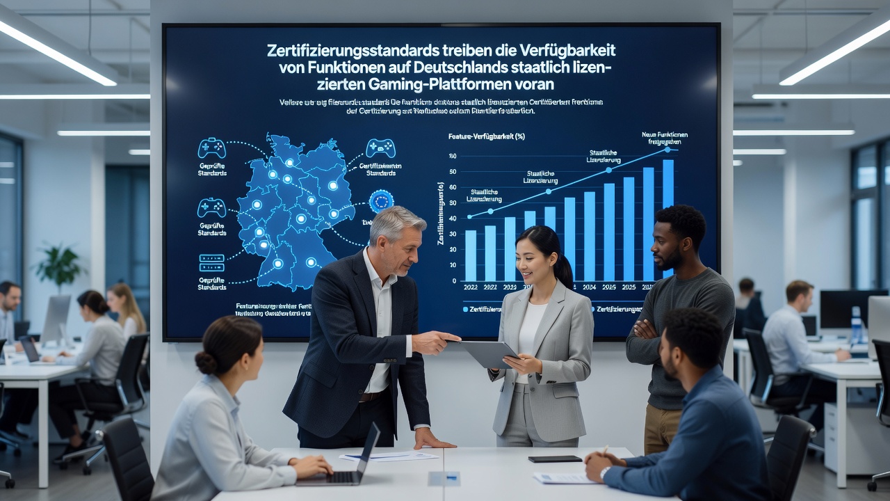 Zertifizierungsprozess und Feature-Freigabe auf lizenzierten deutschen Gaming-Plattformen