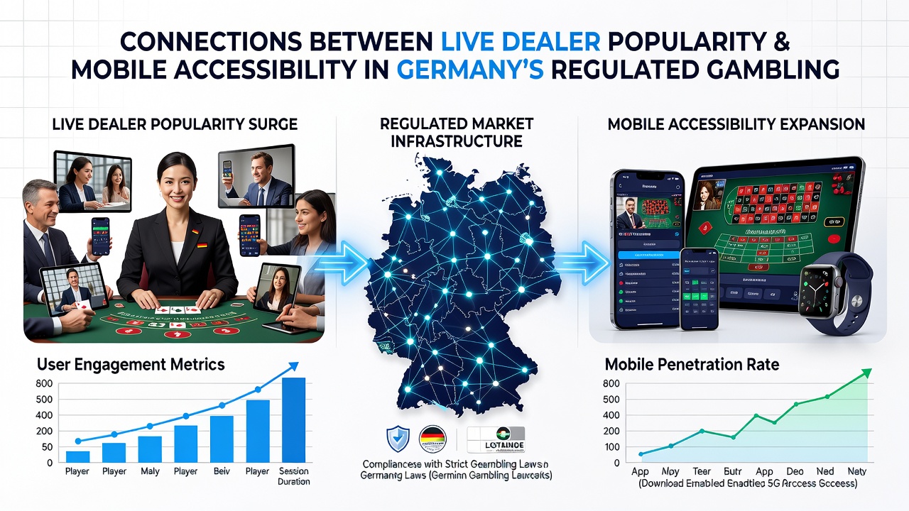 Statistische Übersicht zu mobiler Live-Dealer-Nutzung in Deutschland 2026