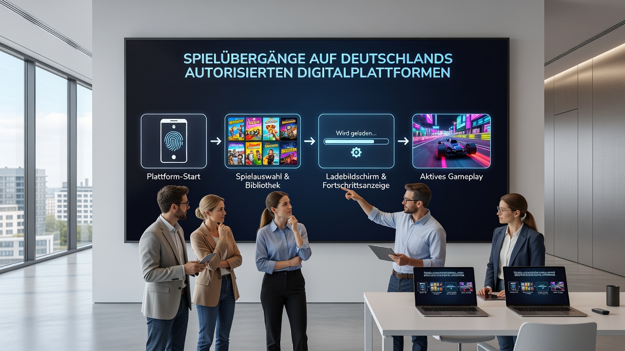 Detailansicht einer Filter- und Empfehlungsfunktion in einer autorisierten deutschen Glücksspiel-App