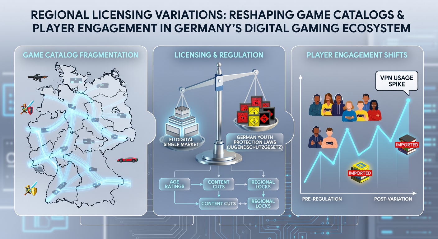 Spielerengagement variiert durch regionale Lizenzregeln und angepasste Spielangebote